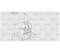VCG2E40F/40F05NGEWR/PPPP/PPPP (88103855) Клапан с регулятором соотношения Kromschroder
