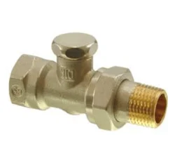 ADN10 Клапан радиаторный прямой, PN10, DN10, KVS 0..1.8 SIEMENS