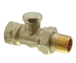 ADN15 Клапан радиаторный прямой, PN10, DN15, KVS 0..2.5 SIEMENS