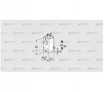 DG 40VC1-5WG /B (75454579) Датчик-реле давления газа Kromschroder