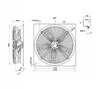 Осевой вентилятор ebmpapst W8D910GD0301