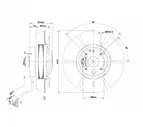 Осевой вентилятор ebmpapst A2D170AA0402