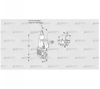 VAS1-/LQ (88015253) Газовый клапан Kromschroder