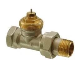 VDN215 Клапан радиаторный, 2-ходовой седельный, NF, 2-Х трубная система, PN10, DN15, KVS 0.10..0.89 SIEMENS