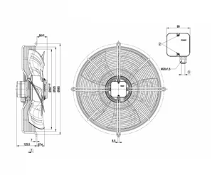 Осевой вентилятор ebmpapst S6D500AJ0301