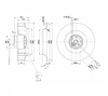 Центробежный вентилятор ebmpapst R2E250AI2623
