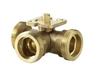 VBG60.32-25T Переключающий шаровой клапан, внешняя резьба, PN 40, DN 32, kvs 25. Siemens