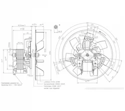 Вентилятор компактный ebmpapst RRL140/0024B69-3020LH/4 agf