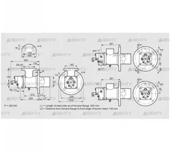 BIO 125HBL-200/135-(9E)E (84099944) Газовая горелка Kromschroder