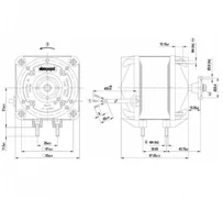 Электродвигатель ebmpapst A4Q254-AX01-10 Вентилятор (25 Вт, CN)