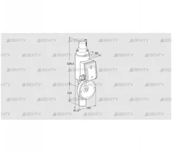 MB 7LK3 (74923050) Сервопривод Kromschroder