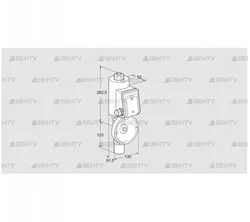 MB 7NW3 (74923034) Сервопривод Kromschroder