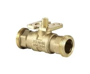 VAG61.15-6.3 Клапан шаровой 2-ходовой, внешняя резьба SIEMENS