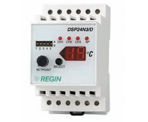 DSP24N3/D Дисплейный блок для 3-х датчиков температуры типа NTC