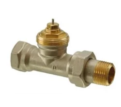 VDN115 Клапан радиаторный, 2-ходовой седельный, DIN, 2-Х трубная система, PN10, DN15, KVS 0.10..0.89 SIEMENS