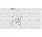 VAV240R/NWAK (88005515) Газовый клапан с регулятором соотношения Kromschroder