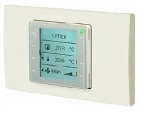 QMX3.P36G Комнатный модуль с сенсорными клавишами и горизонтальной рамкой Siemens