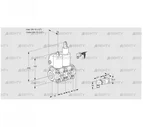 VCS1E15R/15R05NLWL/4-PP/2-PP (88100095) Сдвоенный газовый клапан Kromschroder