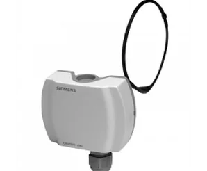 QAM2161.040 Датчик температуры канальный , NTC575, -50…+50°С, вкл. монтажный фланец Siemens