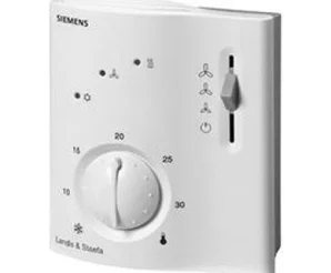 RCC30 Электронные контроллеры комнатной температуры для 4-трубных фэнкойлов SIEMENS