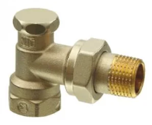 AEN10 Клапан радиаторный угловой, PN10, DN10, KVS 0..1.8 SIEMENS