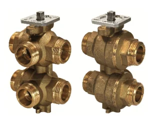 VWG41.20-0.25-0.4 6-ходовой регулирующий шаровой клапан SIEMENS