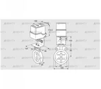 IDR65Z03D100AU/50-15W15E (88303214) Дроссельная заслонка Kromschroder