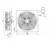 Осевой вентилятор ebmpapst W4D710GE0107