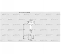 BVH80Z01A (88300159) Дроссельная заслонка Kromschroder